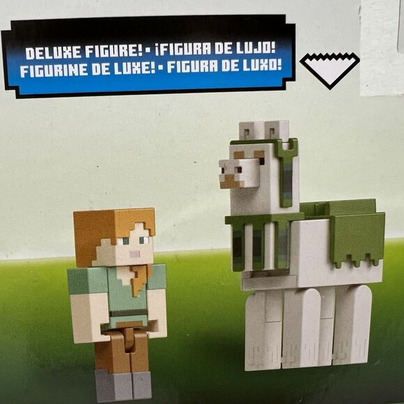 Minecraft Alex And Llama Deluxe Figure- 3.25" Figure - Picture 10 of 15